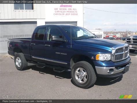 2005 Dodge Ram 2500 Laramie Quad Cab 4x4 In Patriot Blue Pearl Photo No