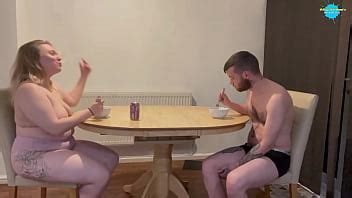 Eating A Meal Together Compleatly Naked Xnxx