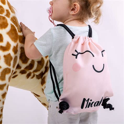 Mochila de cuerdas infantil personalizada Lodicenter Impresión