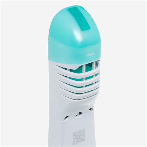 EasyBreath snorkel Mask with Acoustic Valve - Freetalk 540 - Foggy blue