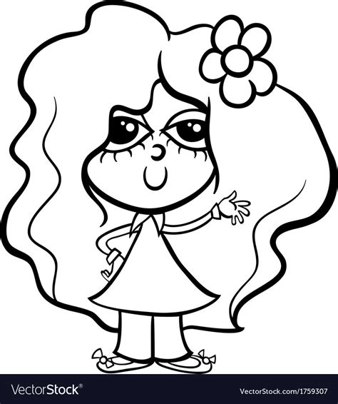 Cartoon Girls Coloring Pages