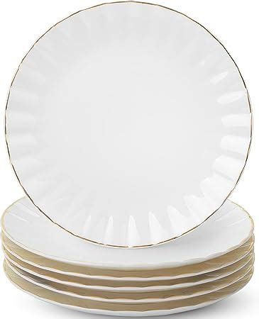 Amazon BTaT White Dessert Plates Set Of 6 8 Inch White