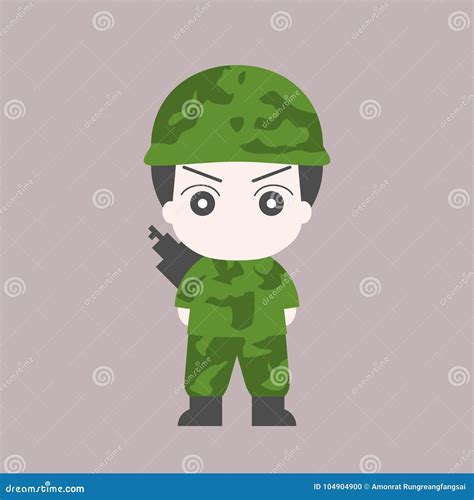 Vector Pop Art Soldier Render Military Salute On The Background Of Rows