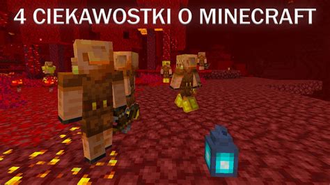 4 CIEKAWOSTKI O MINECRAFT YouTube