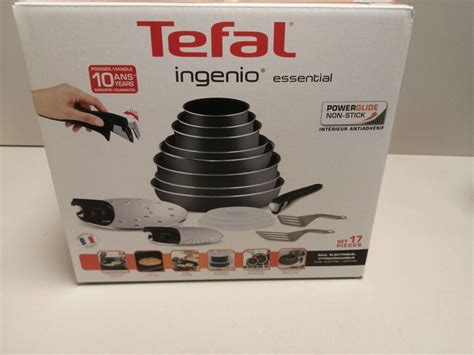 Tefal Pfannenset »Ingenio Essential« 3-teilig abnehmbarer Griff - EdelKüche