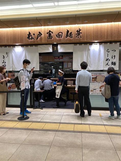 Kazuo Tadaさんの口コミ （ランチ）：松戸富田麺業 千葉駅構内 Retty 日本最大級の実名型グルメサービス