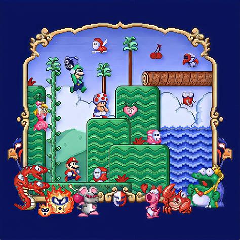 Mario, Video Game, Super Mario Bros, Princess Peach, Toad (Mario), Luigi, HD wallpaper | Peakpx