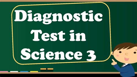 Diagnostic Test In Science 3 Youtube