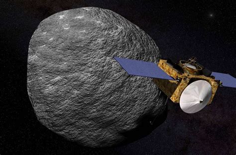 Nasa Raumsonde Wirft Asteroiden Probe Auf Der Erde Ab