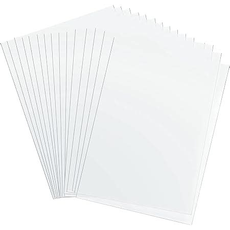 Wocpvm 10 Pcs A4 Blank Mylar Stencil Sheets Square Blank Mylar