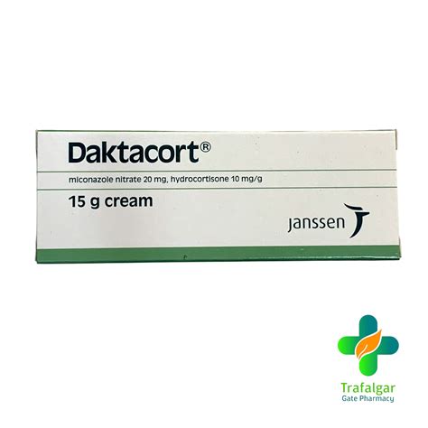 Daktacort Miconazolehydrocortisone Cream 15g Trafalgar Gate Pharma