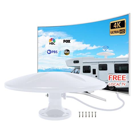 Outdoor Tv Antenna Amplified Digital Hd Tv Antenna With Long Range