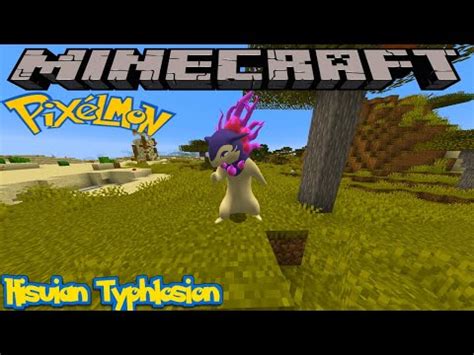 How To Find Hisuian Typhlosion In Pixelmon Reforged Minecraft Guide