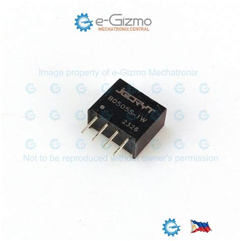 B0505S 5V 1W Isolated and Unregulated DC/DC Converter | Shopee Philippines