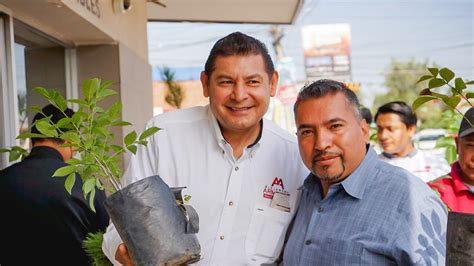 Armenta Encabeza Macro Jornada De Reforestaci N En Puebla A Favor Del