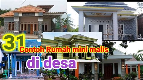 31 Contoh Rumah Mini Malis Di Desa YouTube