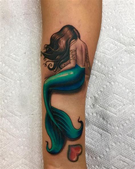 Realistic Mermaid Tattoos