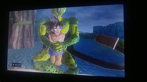 Dragonball Xenoverse Cell Absorption Grab On Goku Gt Gallery Gyaku