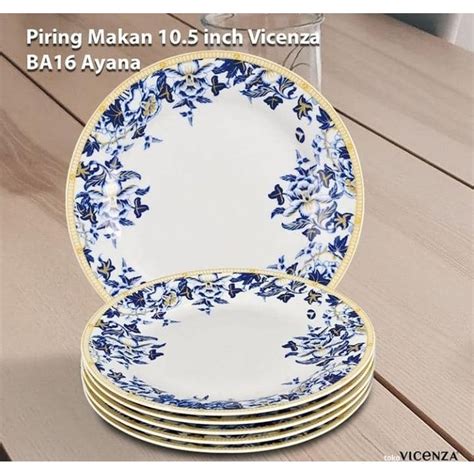 Jual Vicenza Piring 105 Set Ba16 Shopee Indonesia