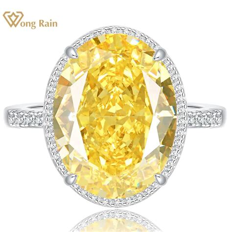 Wong Rain Vintage 925 Sterling Silver Crushed Ice Cut Emerald Citrine