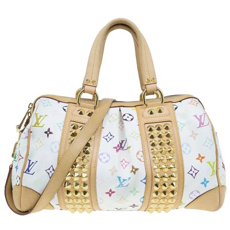 Louis Vuitton White Monogram Multicolore Courtney Mm Bag Louis Vuitton The Luxury Closet