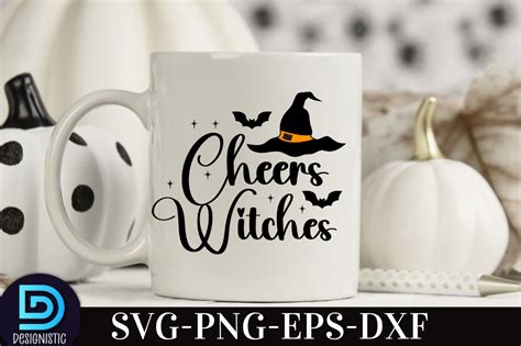 Cheers Witches Halloween Svg Design By Designs Dark Thehungryjpeg