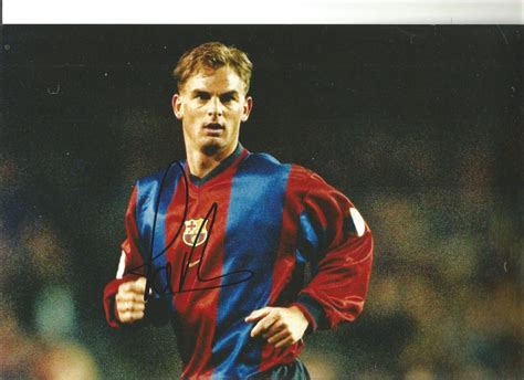 Sold Price Football Frank De Boer Signed 12x8 Colour Photo Pictured In