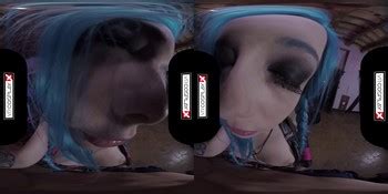 Vrcosplayx Alessa Savage Lol Jinx Xxx Parody Xxx Vr P