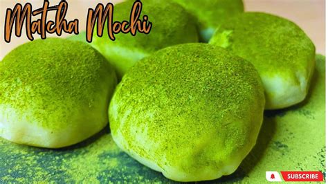 How To Make Mochi At Home Matcha Mochi Mochi Ice Cream YouTube