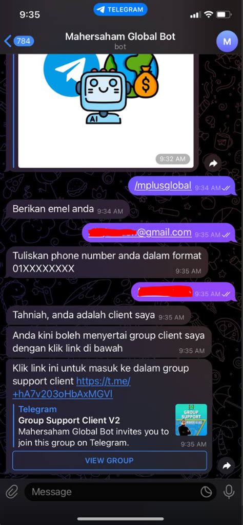 Cara Isi Akaun Mplus Global - Mahersaham 