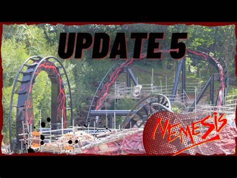 A MASSIVE UPDATE NEMESIS CONSTRUCTION UPDATE 5 ALTON TOWERS YouTube