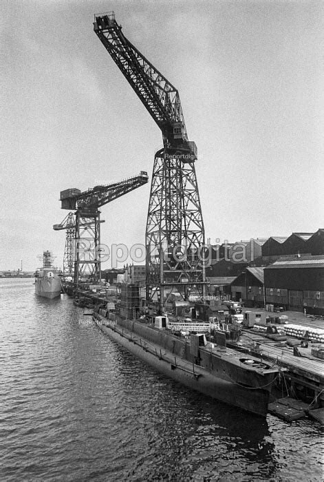 Vickers Shipyard Barrow In Furness Jun