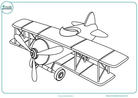 Dibujos De Aviones Y Avionetas Para Colorear