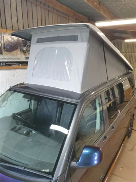 Vw T T Lwb Pop Top Elevating Roof Fully Fitted Eur Picclick De