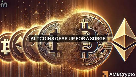 Altcoins Set To Soar Analyst Predicts Up To 40 Gains This Week