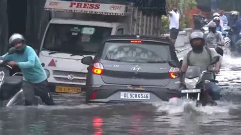 Monsoon Mayhem Heavy Rains Wreak Havoc In Delhi Leading To Severe