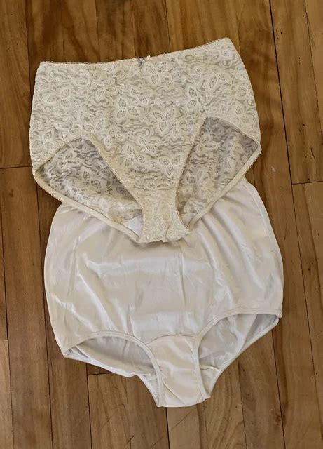 VINTAGE LOT LOU Batten panty Slip Lingerie lot Size M $24.99 - PicClick CA