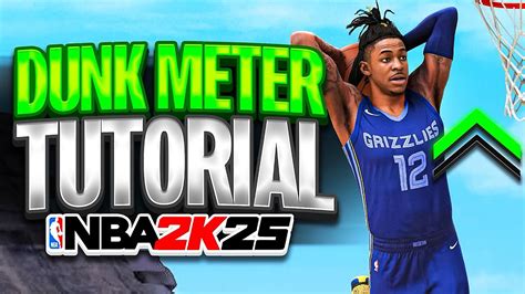 Nba K Dunk Meter Tutorial Unlimited Contact Dunks In K Youtube