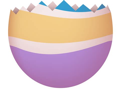 Cracked Easter Egg Lower Part Png