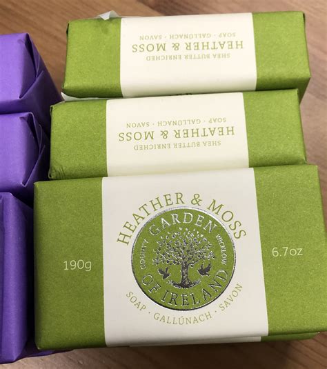 The Irish Boutique Heather And Moss Shea Butter Bar Soap