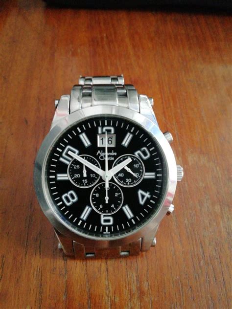 AC Cal. 6041 MC. Chronograph, Fesyen Pria, Jam Tangan di Carousell