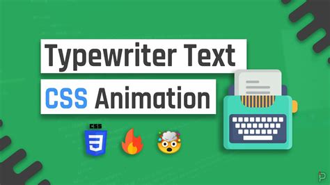 Create A Typewriter Css Text Animation