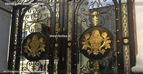 Iron Gate Design Front Gate Designs For Houses Modern Main Gate Design ...