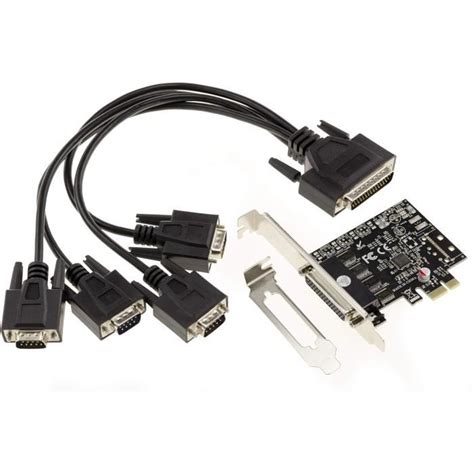 Carte Controleur Pci Express Pcie S Rie Rs Ports Sur Pieuvre