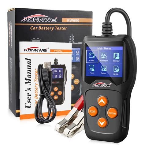 Konnwei Kw Car Battery Tester V Digital Auto Battery Analyzer Up