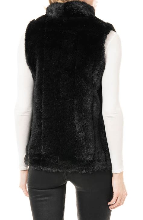 Donna Salyers Fabulous Furs Signature Series Hook Faux Fur Vest Nordstrom