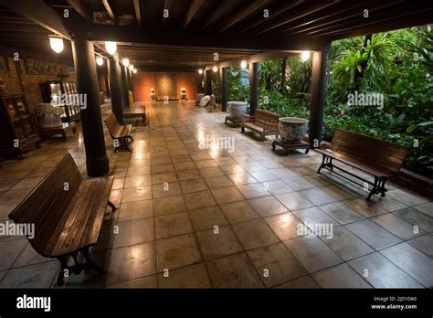 Jim Thompson House Traditional Thai Wooden Houses Bangkok Stock Photo