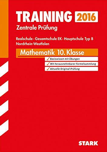 Training Abschlusspr Fung Zentrale Pr Fung Mathematik Klasse