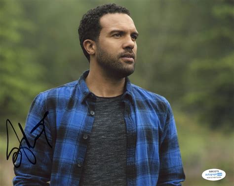 Ot Fagbenle Black Widow Signed Autograph 8x10 Photo Acoa Outlaw