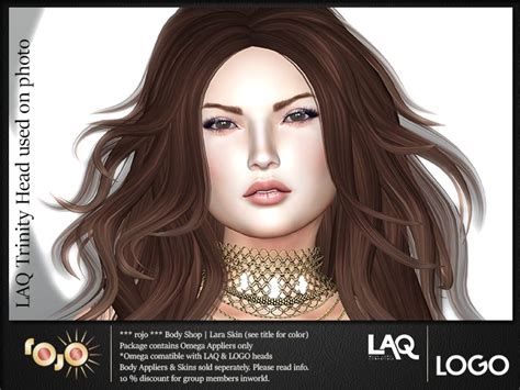 Second Life Marketplace Rojo Logo And Laq Head Head Omega